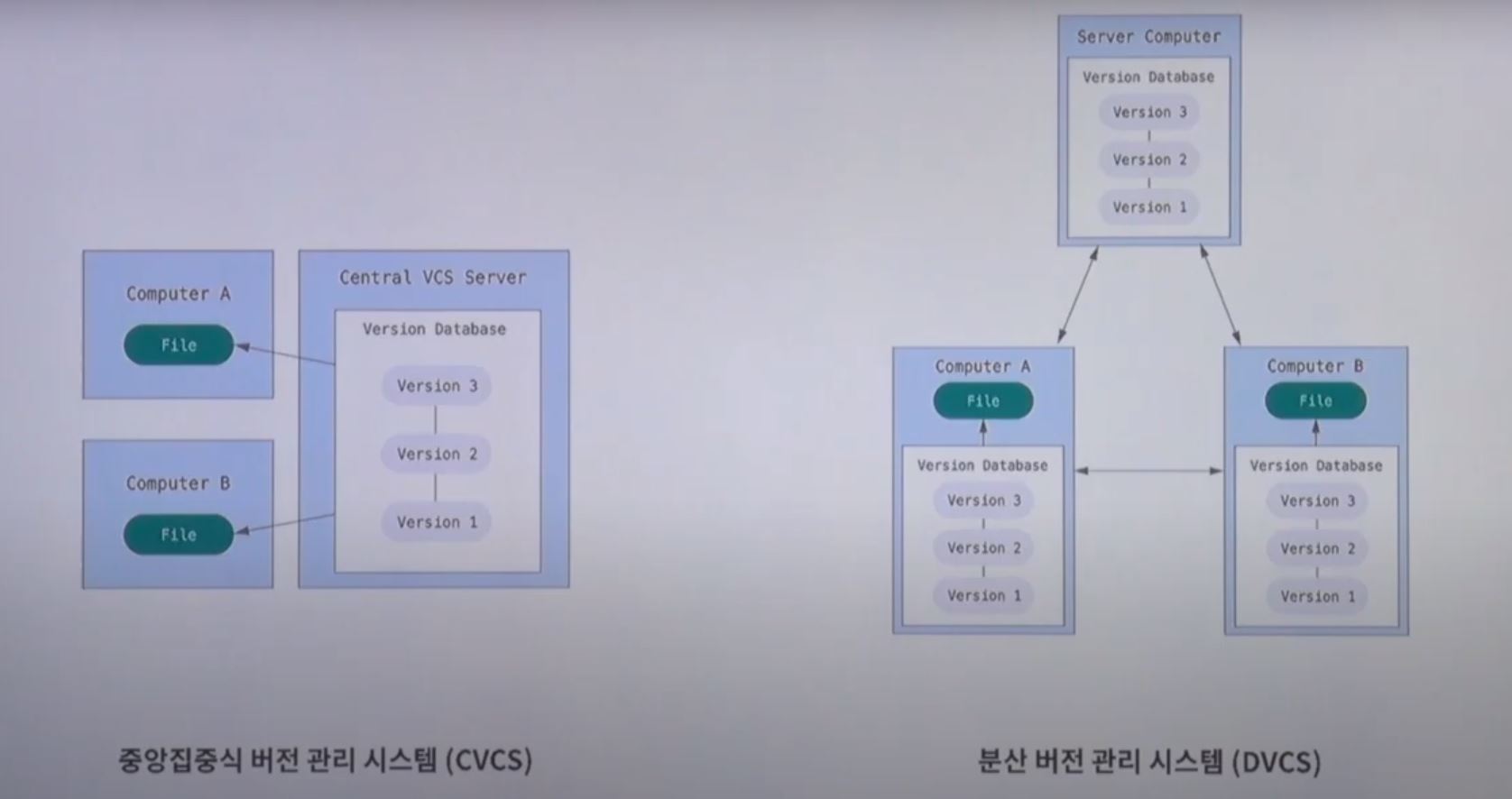CVCS and DVCS